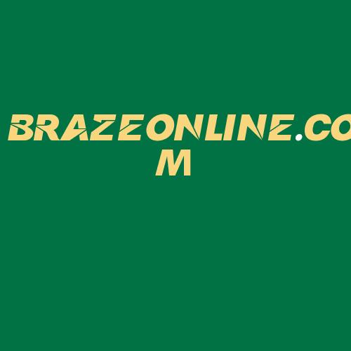 Logo da BRAZEONLINE